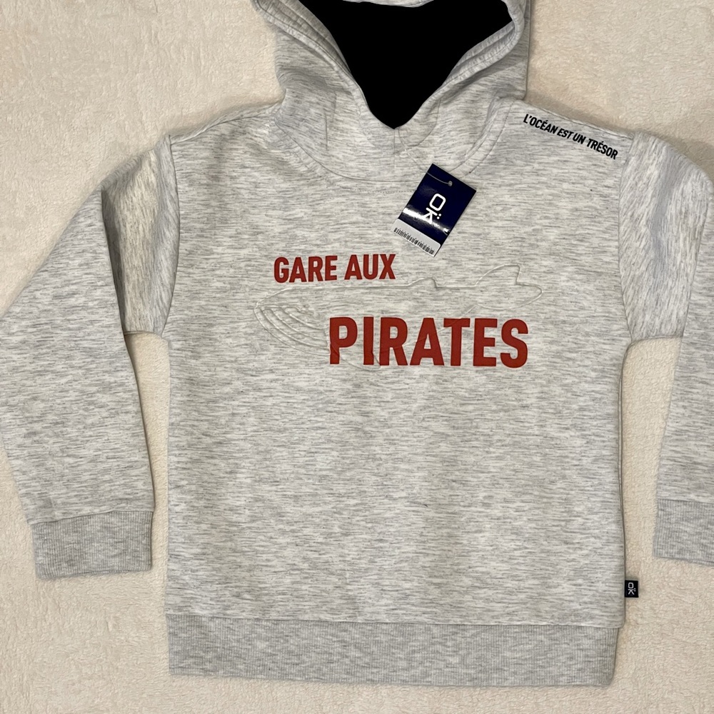 Boys Pullover Hoodie European brand Okaidi NWT